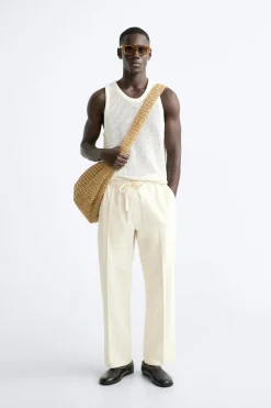 Fashion CAMISETA TANK PUNTO Hombre Jerséis / Chaquetas|Camisetas