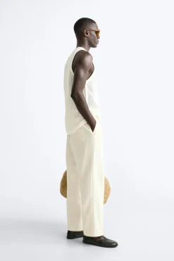 Fashion CAMISETA TANK PUNTO Hombre Jerséis / Chaquetas|Camisetas