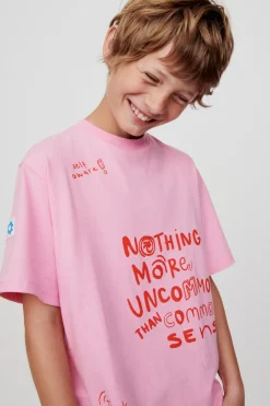 Niños ZARA 6 - 14 Años·Camisetas<CAMISETA TEXTO