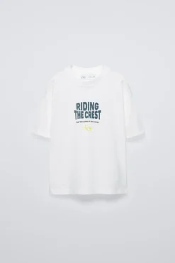 Niños ZARA 6 - 14 Años·Camisetas<CAMISETA TEXTO