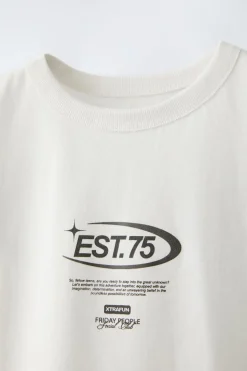 Niños ZARA 6 - 14 Años·Camisetas<CAMISETA TEXTO