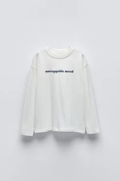 Niños ZARA 6 - 14 Años·Camisetas<CAMISETA TEXTO