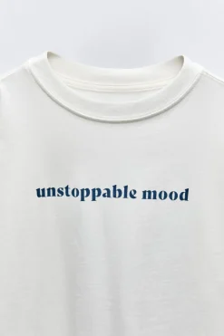 Niños ZARA 6 - 14 Años·Camisetas<CAMISETA TEXTO