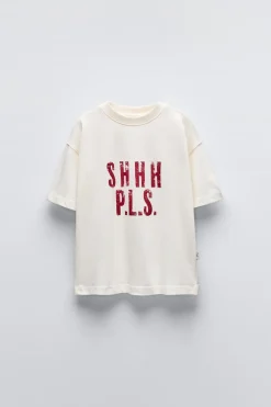 Niños ZARA 6 - 14 Años·Camisetas<CAMISETA TEXTO