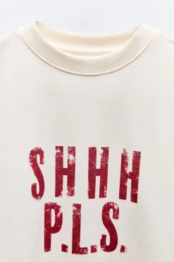 Niños ZARA 6 - 14 Años·Camisetas<CAMISETA TEXTO