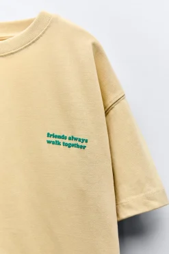 Niños ZARA 6 - 14 Años·Camisetas<CAMISETA TEXTO