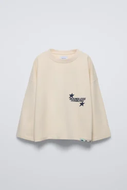 Niños ZARA 6 - 14 Años·Camisetas|6 - 14 Años·Sudaderas<CAMISETA TEXTO