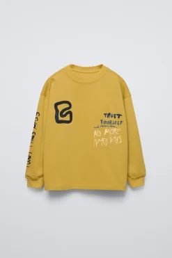 Niños ZARA 6 - 14 Años·Camisetas<CAMISETA TEXTO