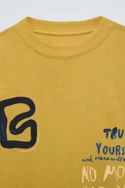 Niños ZARA 6 - 14 Años·Camisetas<CAMISETA TEXTO