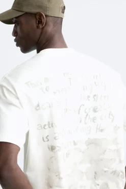 Online CAMISETA TEXTO ACUARELADO Hombre Camisetas