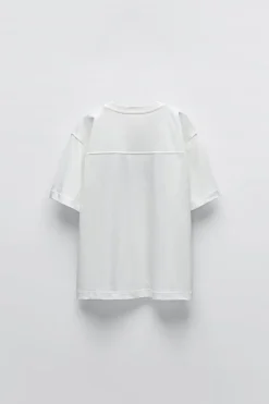 Niños ZARA 6 - 14 Años·Camisetas|6 - 14 Años·Deporte / Chándal<CAMISETA TEXTO BORDADO