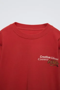 Niños ZARA 6 - 14 Años·Camisetas<CAMISETA TEXTO CREATIVE