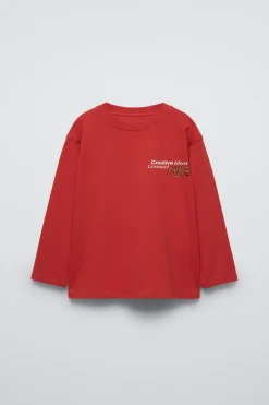 Niños ZARA 6 - 14 Años·Camisetas<CAMISETA TEXTO CREATIVE