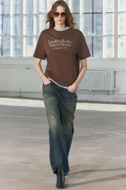 Hot CAMISETA TEXTO DELANTERO Mujer Tops / Bodies