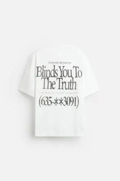 Fashion CAMISETA TEXTO ESTAMPADO Hombre Camisetas