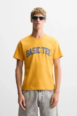 Clearance CAMISETA TEXTO ESTAMPADO Hombre Camisetas