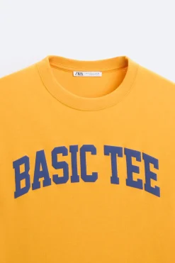 Clearance CAMISETA TEXTO ESTAMPADO Hombre Camisetas