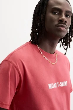 Hot CAMISETA TEXTO ESTAMPADO Hombre Camisetas