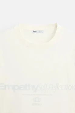 Best CAMISETA TEXTO ESTAMPADO Hombre Camisetas