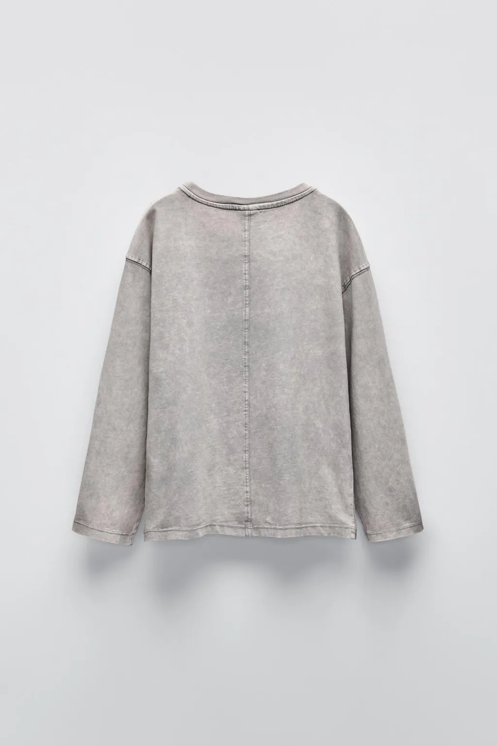 Niños ZARA 6 - 14 Años·Camisetas<CAMISETA TEXTO FLOCK