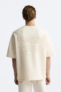 Online CAMISETA TEXTO GRABADO Hombre Camisetas