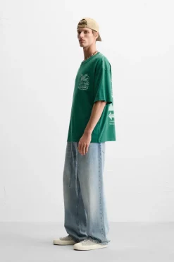 Sale CAMISETA TEXTOS COMBINADOS Hombre Camisetas