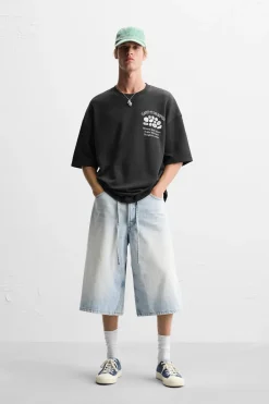 Best CAMISETA TEXTOS COMBINADOS RELIEVE Hombre Camisetas