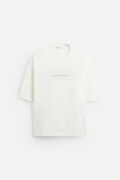 Outlet CAMISETA TEXTOS ESTAMPADOS Hombre Camisetas