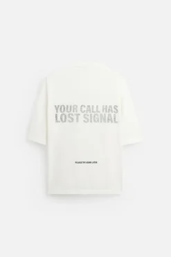 Outlet CAMISETA TEXTOS ESTAMPADOS Hombre Camisetas