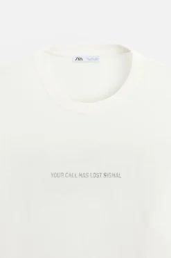 Outlet CAMISETA TEXTOS ESTAMPADOS Hombre Camisetas