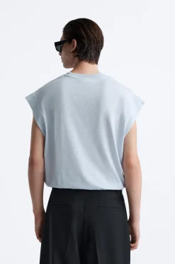 Outlet CAMISETA TEXTURA RÚSTICA Hombre Camisetas