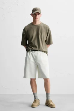 Online CAMISETA TEXTURA RÚSTICA Hombre Camisetas