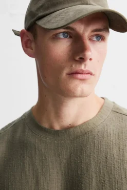 Online CAMISETA TEXTURA RÚSTICA Hombre Camisetas