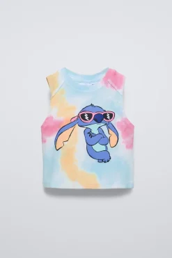 Niños ZARA 6 - 14 Años·Camisetas<CAMISETA TIE DYE LILO & STITCH © DISNEY