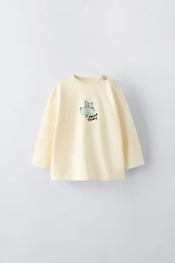 Niños ZARA 6 - 18 Meses·Camisetas|6 - 18 Meses·Camisas<CAMISETA TIGRE