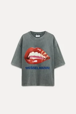 Sale CAMISETA ©TOM WESSELMANN EFECTO LAVADO Mujer Camisetas