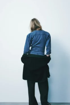 Outlet CAMISETA VARSITY EFECTO LAVADO Mujer Sudaderas / Joggers