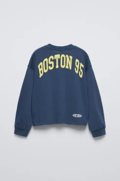 Niños ZARA 6 - 14 Años·Camisetas<CAMISETA VARSITY TEXTO