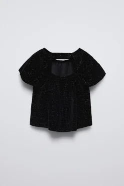 Niños ZARA 6 - 14 Años·Camisetas<CAMISETA VELVET BRILLOS