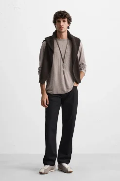 Clearance CAMISETA VISCOSA - LANA Hombre Camisetas