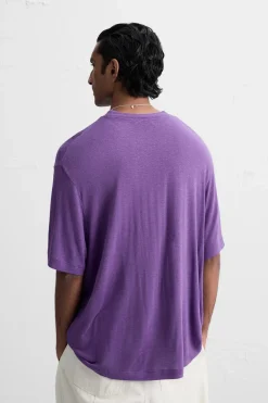 Discount CAMISETA VISCOSA - LINO Hombre Camisetas