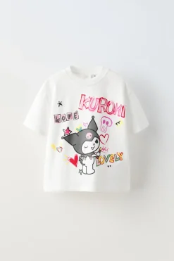 Niños ZARA 6 - 14 Años·Camisetas<CAMSETA GRAFFITI KUROMI © SANRIO