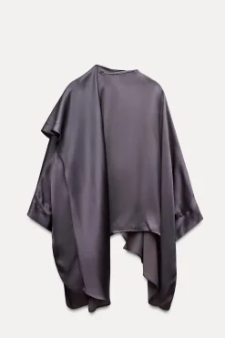 Sale CAPA ASIMÉTRICA FLUIDA ZW COLLECTION Mujer Tops / Bodies