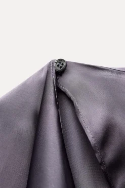 Sale CAPA ASIMÉTRICA FLUIDA ZW COLLECTION Mujer Tops / Bodies