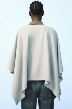 Outlet CAPA ASIMÉTRICA SOFT Mujer Chaquetas / Cazadoras