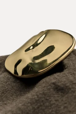 Sale CAPA CON LANA BROCHE ZW COLLECTION Mujer Abrigos / Anoraks