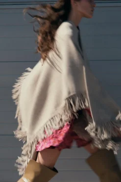 Hot CAPA PUNTO FLECOS Mujer Chaquetas / Cazadoras