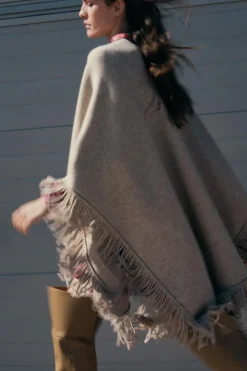 Hot CAPA PUNTO FLECOS Mujer Chaquetas / Cazadoras