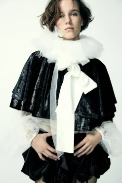 Clearance CAPA TERCIOPELO LAZO Mujer Chaquetas / Cazadoras