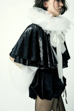 Clearance CAPA TERCIOPELO LAZO Mujer Chaquetas / Cazadoras